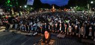 Ayasofya Meydannda Sabah Namaz